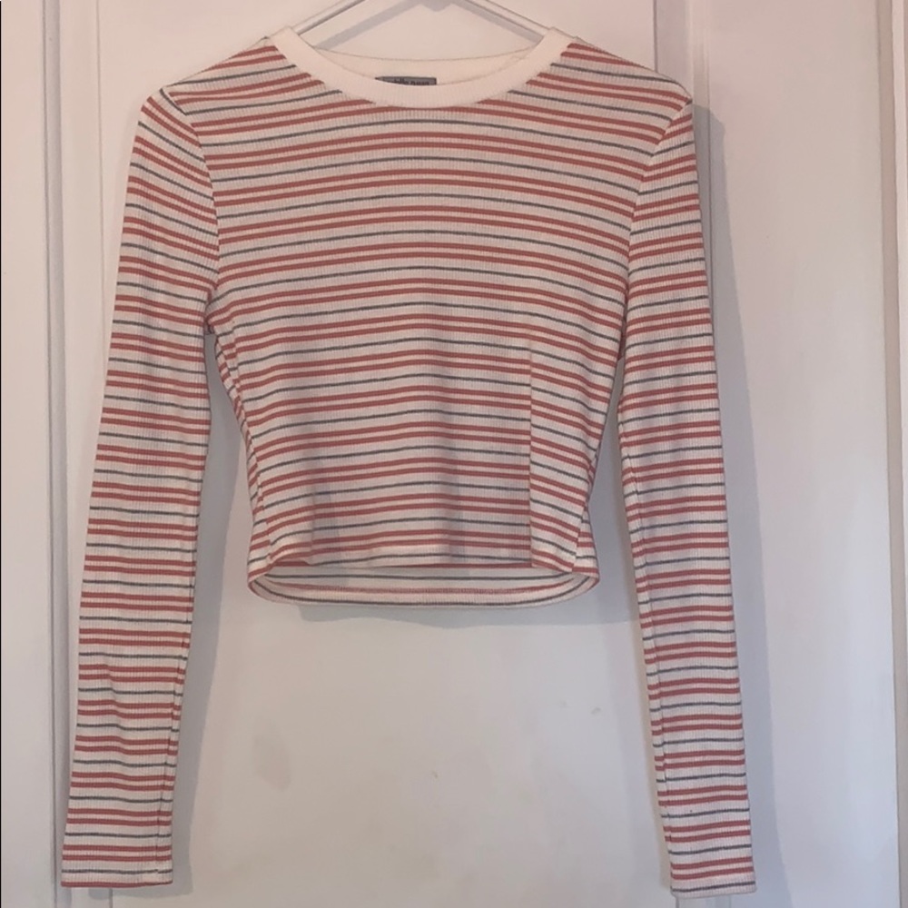 Charlotte Russe Long Sleeve Cropped